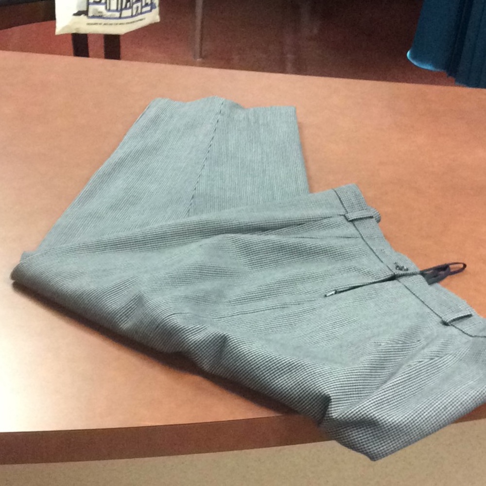 Pants with lining